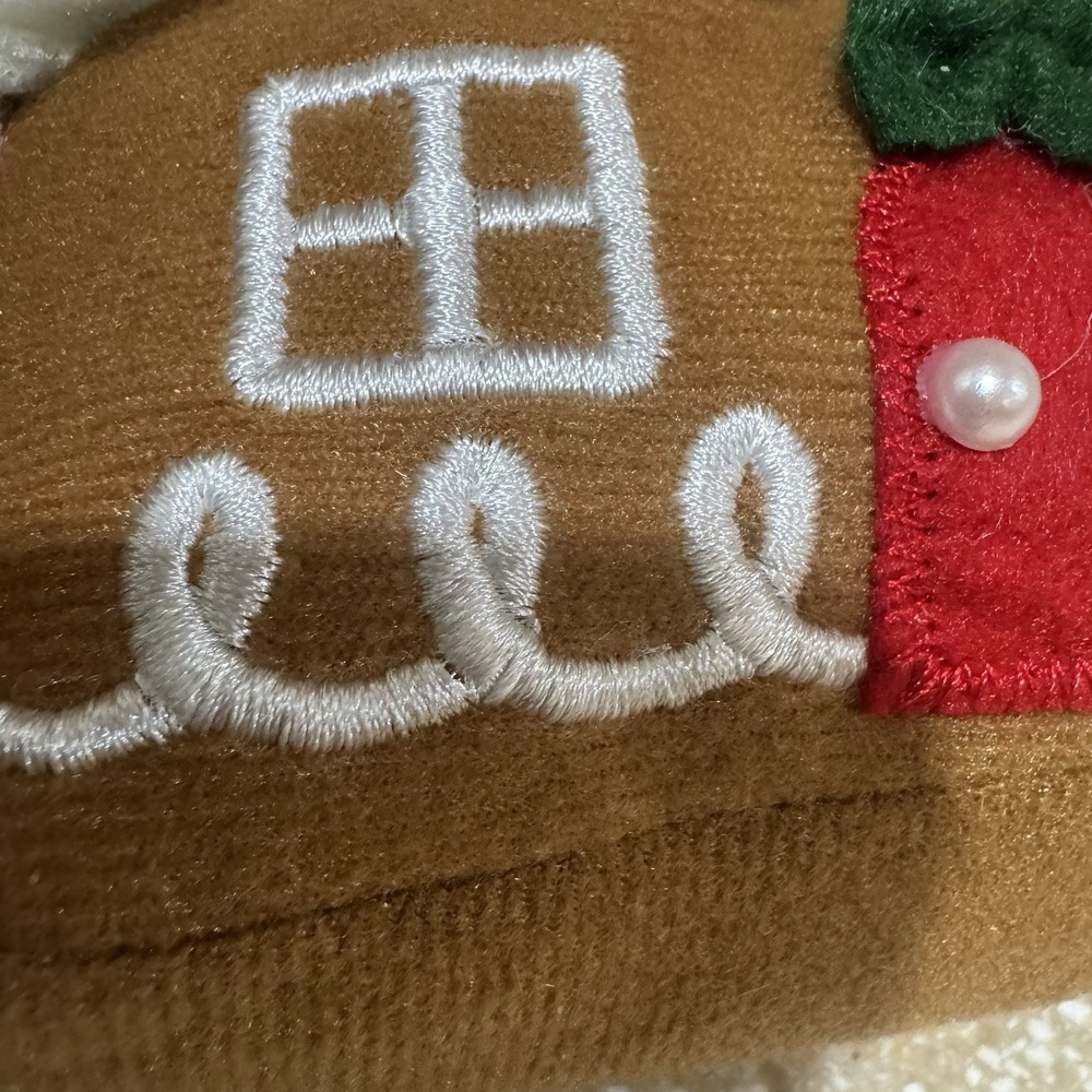 NWT 2 Target Bullseye Playground Christmas Plush Gingerbread House Decor 2025 - Picture 9 of 13